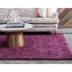 Tapis épais Shaggy Shag I Polypropylène - Aubergine - 185 x 275 cm