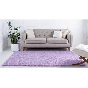 Tapis épais Shaggy Shag I Polypropylène - Lilas - 65 x 90 cm