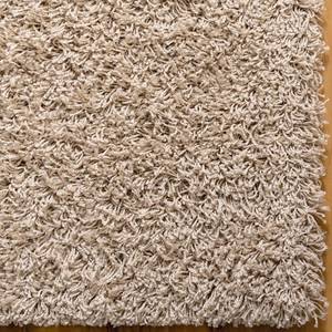 Tapis épais Shaggy Shag I Polypropylène - Beige - 60 x 90 cm