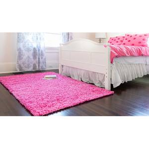 Hochflorteppich Shaggy Shag I Polypropylen - Pink - 120 x 185 cm