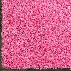Hochflorteppich Shaggy Shag I Polypropylen - Pink - 120 x 185 cm