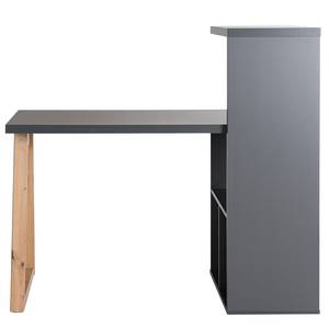 Bureau Merris Eikenhoutlook Artisan/Antracietkleurig