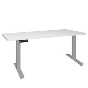Schreibtischgestell Unieux (Elektrisch höhenverstellbar) - Silber
