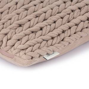 Kissenbezug Knit Baumwolle - Beige