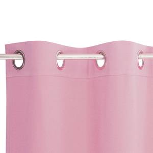 Tenda con anelli Dove Signature Poliestere / Cotone - Rosa anticato