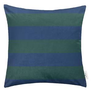 Federa per cuscino Colour Block Poliestere - Blu / Verde