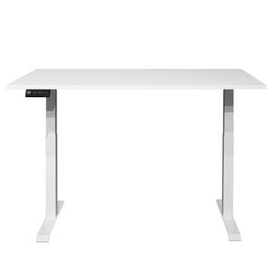 Bureau Unieux VI (Hauteur réglable) - Blanc mat - Largeur : 120 cm - Blanc