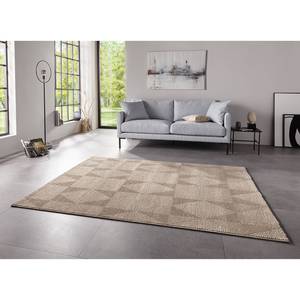 Tapis Mont Polyester / Polypropylène - Beige - 160 x 230 cm