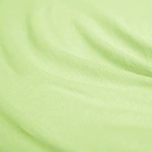 Drap-housse en jersey Lom Étoffe de coton - Citron vert - 70 x 140 cm
