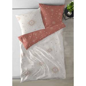 Parure de lit en satin mako Milky Way Satin mako - Marron rouille - 135 x 200 cm + oreiller 80 x 80 cm