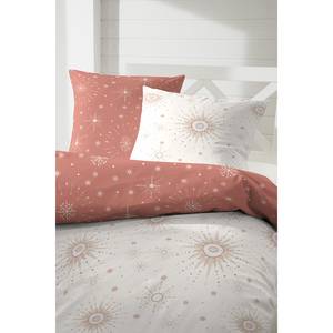 Parure de lit en satin mako Milky Way Satin mako - Marron rouille - 135 x 200 cm + oreiller 80 x 80 cm