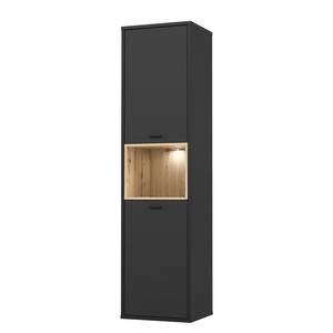 Mobile alto Mazzo Effetto rovere Artisan / Nero