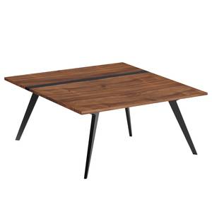 Table basse Calea I Plaqué bois - Noyer - Largeur : 75 cm