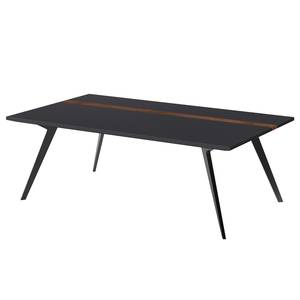 Table basse Calea III Plaqué bois - Anthracite mat