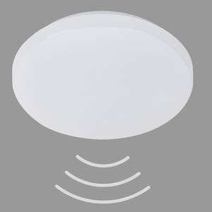 Plafondlamp Wolga polycarbonaat/ijzer - 1 lichtbron
