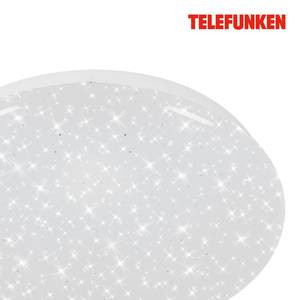 Plafondlamp Petschora I polycarbonaat/ijzer - 1 lichtbron