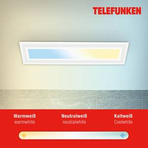 Plafondlamp Framelight III polycarbonaat/ijzer - 1 lichtbron