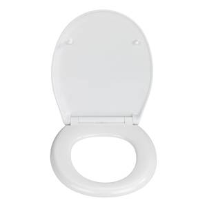 Siège WC Rieti Acier inoxydable - Blanc