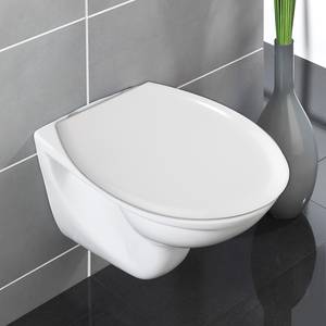 Tavoletta per WC Gubbio Acciaio inox - Bianco