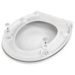 Siège WC Gubbio Acier inoxydable - Blanc