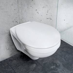 Siège WC Vorno Neo Acier inoxydable - Blanc