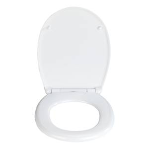 Siège WC Vorno Neo Acier inoxydable - Blanc