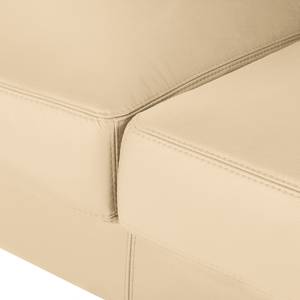 Divano Lampone (3 posti) Vera pelle - Beige