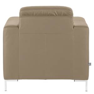 Fauteuil Lampone echt leer - Taupe