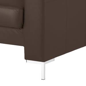 Fauteuil Lampone echt leer - Bruin