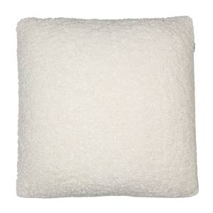 Housse de coussin Teddy Polyester - Crème