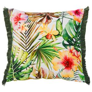 Housse de coussin Jungle Flowers Velours- Multicolore - 45 x 45 cm