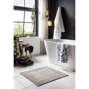 Tapis de bain Damian Coton - Taupe - 70 x 70 cm