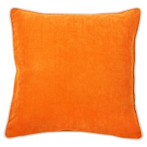 Kisssenhülle Joy Samt - Orange - 45 x 45 cm