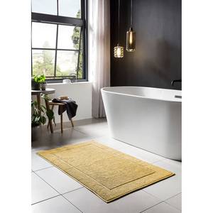 Tapis de bain Damian Coton - Doré - 70 x 120 cm