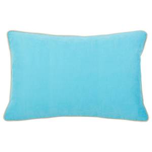 Kussensloop Joy fluweel - Blauw - 40 x 60 cm