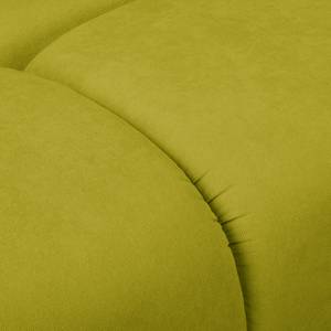 Ecksofa Alport Microfaser - Microfaser Enza: Limettengrün - Longchair beidseitig montierbar