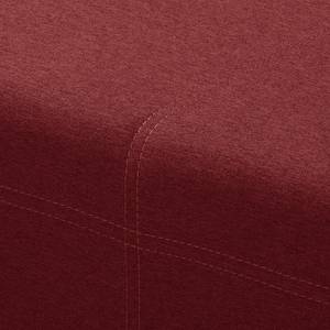 Canapé convertible Corris Microfibre - Microfibre Loek: Bordeaux