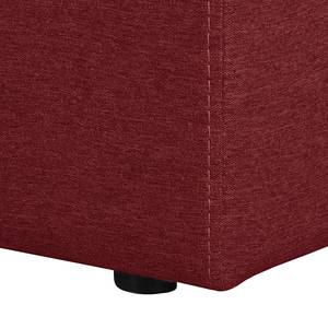 Canapé convertible Corris Microfibre - Microfibre Loek: Bordeaux