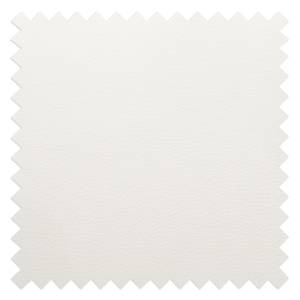 Repose-pieds Drayton Imitation cuir / Microfibre - Cuir Soka / Microfibre Miako: Blanc / Gris