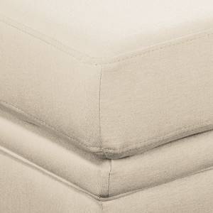 Ecksofa Dormir Webstoff Sogol: Creme - Breite: 265 cm - Ottomane davorstehend links