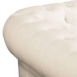 Ecksofa Dormir Webstoff Sogol: Creme - Breite: 265 cm - Ottomane davorstehend links