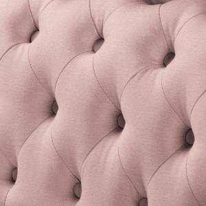 Canapé d’angle Denzel Tissu Sogol: Mauve - Largeur : 208 cm - Méridienne longue à droite (vue de face)