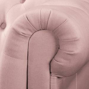 Canapé d’angle Denzel Tissu Sogol: Mauve - Largeur : 208 cm - Méridienne longue à droite (vue de face)