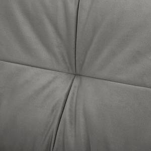 Divano angolare Dert Microfibra - Microfibra Jada: grigio - Penisola preimpostata a sinistra