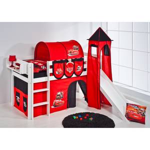 Hoogslaper Jelle Disney Cars 90 x 200cm - Met glijbaan en toren - Met ladder