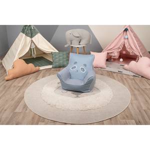 Pouf Panda Luan Grigio - Altro - Tessile - 34 x 42 x 51 cm