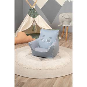 Pouf Panda Luan Grigio - Altro - Tessile - 34 x 42 x 51 cm