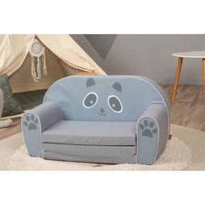 Canapé pour enfant Panda Luan Gris - Textile - Autres - 34 x 42 x 77 cm