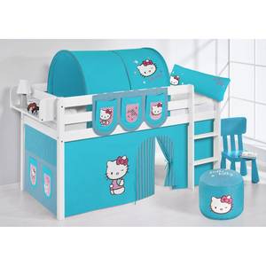 Hoogslaper Jelle Hello Kitty Turquoise - 90 x 190cm - Met ladder