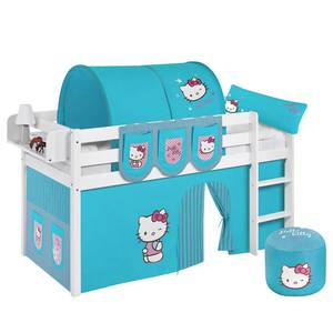 Hoogslaper Jelle Hello Kitty Turquoise - 90 x 200cm - Met ladder